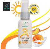The EnQ 80% Natural Organic Sunscreen Lotion SPF 30 50 ml - Pack of 2