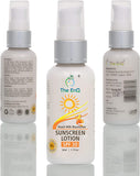 The EnQ 80% Natural Organic Sunscreen Lotion SPF 30 50 ml - Pack of 2